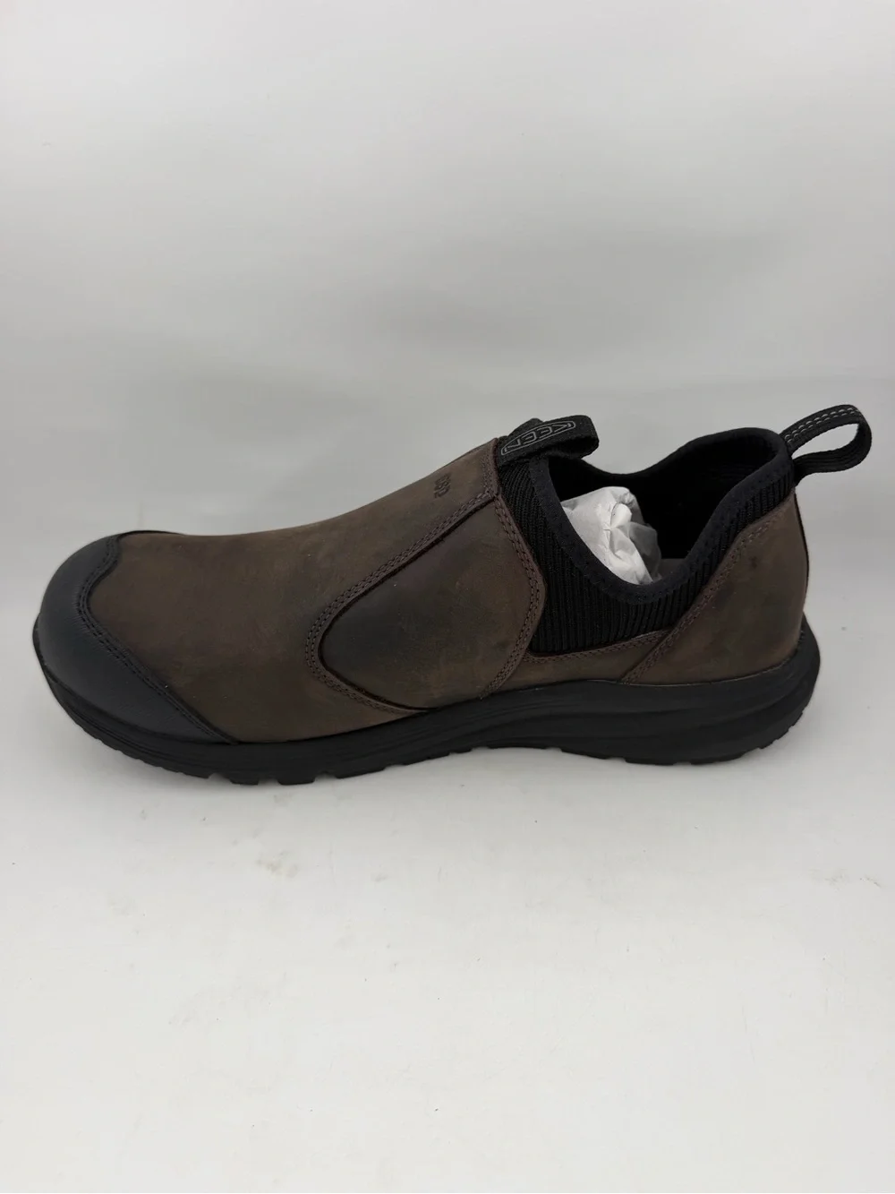 Keen Men’s Targhee III Apex Waterproof-SZ 12- Brown Extra Wide Slip-On Shoes